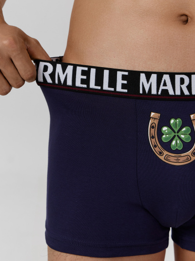 Трусы Mark Formelle 411228/25-5074П-5 т.синий_печать2_3_сл_печать_на_планке - фото 4