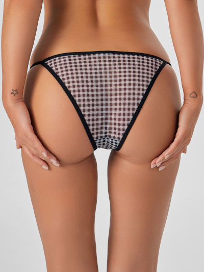 Трусы Mark Formelle 412476/25-22-ОБР38191Ц-16 клетка_виши_черно_белая_010.2_Сублимация_пол - фото 3