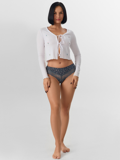 Трусы Mark Formelle 412538/25-46-34976Ц-1 цветы_на_т.сером - фото 5