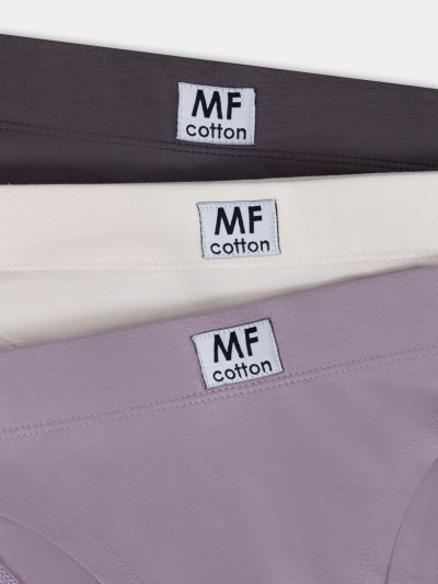 Трусы Mark Formelle 412542-3/25-50-36856Ц-5 молочный_морской_туман_макадамия_декор - фото 1