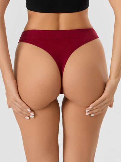 Трусы Mark Formelle 412543/25-50-34665Ц-5 бордовый_декор - фото 3