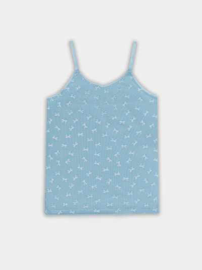 Майка Mark Formelle 427738/25-37984П-1 бантики_на_голубом - фото 1