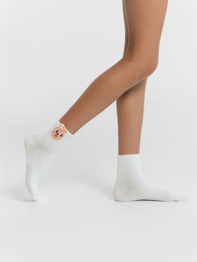 Носки Mark Formelle 452K-2774/B3-24452K молочный_рис.2774 - фото 1