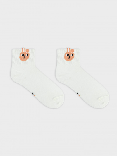 Носки Mark Formelle 452K-2774/B3-24452K молочный_рис.2774 - фото 3