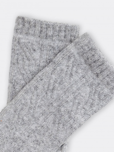 Носки Mark Formelle 456K-1799/B3-22456K-1 св.серый_меланж_рис.1799 - фото 4