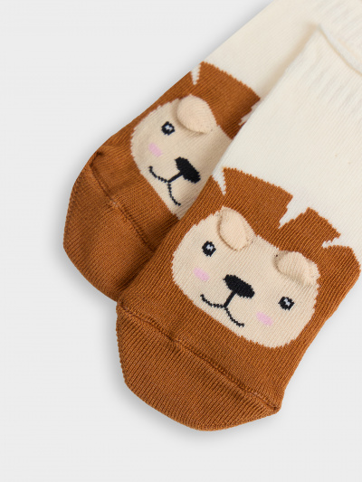 Носки Mark Formelle 457K-2936/B2-25457K молочный_рис.2936 - фото 2