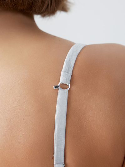 Бюстгальтер Mark Formelle 512581/25-ФЧ35425Б-16 серый_меланж_4306_А_декор - фото 3