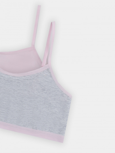 Топ Mark Formelle 517718-2/25-36653Ц-5 розовый_серый_меланж_4306_А - фото 2