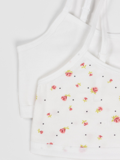 Топ Mark Formelle 517718-2/25-37987П-5 белый_цветочки_на_белоснежном - фото 2