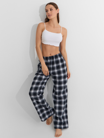 Брюки Mark Formelle 532431-2/25-37522ПП-9 клетка_черно_белая - фото 5