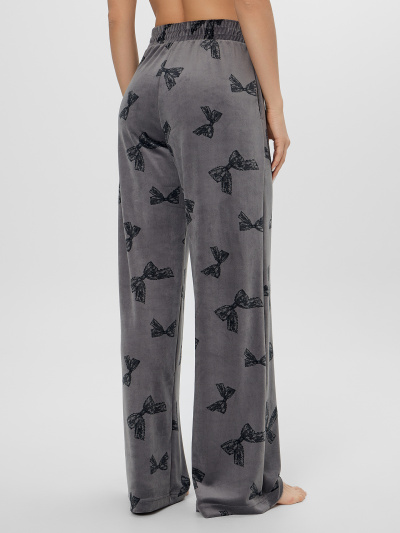 Брюки Mark Formelle 532520/25-37315ПП-3 бантики_на_сером - фото 3