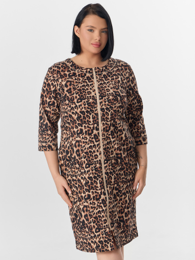 Халат Mark Formelle 552266-1/25-37524ПП-0 леопард_на_песочном - фото 1