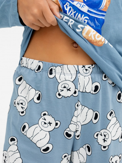 Брюки, джемпер Mark Formelle 563320/22/20828ПП-0 туманно_голубой_медведи_3_сл_на_пол - фото 4