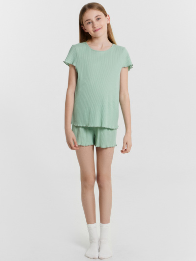 Футболка, шорты Mark Formelle 567752/25-32377Ц-1 яблочно_мятный - фото 1
