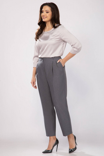 Брюки IVARI 310 серый - фото 4