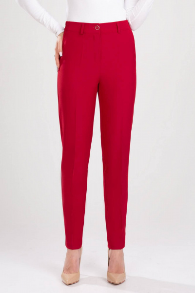 Брюки, жакет IVARI 10403/1 красный - фото 11