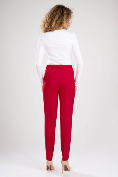 Брюки, жакет IVARI 10403/1 красный - фото 10