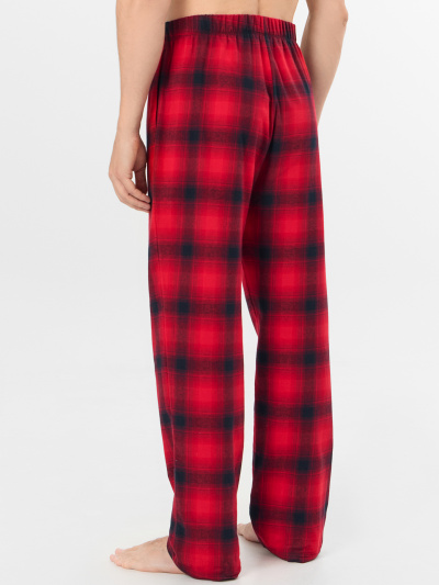 Брюки, рубашка Mark Formelle 591047/24-5071ПП-9 красная_клетка_на_черном - фото 4