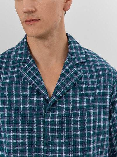 Брюки, рубашка Mark Formelle 591047/24-5071ПП-9 сине_зеленая_клетка - фото 4