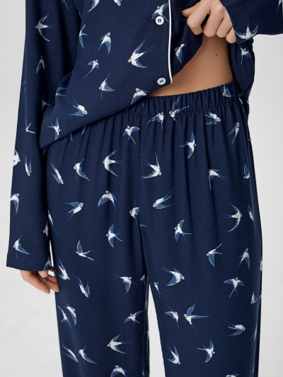 Брюки, жакет Mark Formelle 592314/25-37173ПП-9 ласточки_на_синем - фото 3