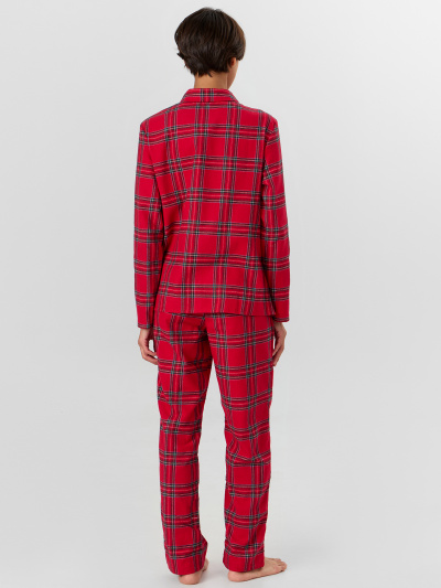 Брюки, рубашка Mark Formelle 592368/25-37521ПП-9 клетка_на_красном - фото 2