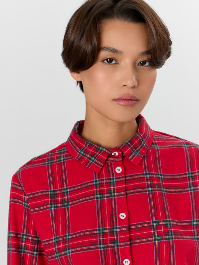 Брюки, рубашка Mark Formelle 592368/25-37521ПП-9 клетка_на_красном - фото 4