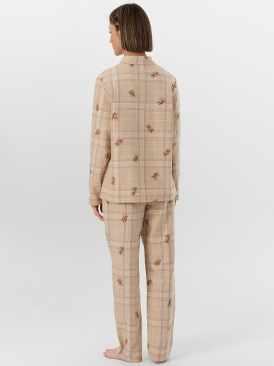 Брюки, рубашка Mark Formelle 592368/25-37521ПП-9 клетка_с_мишки_на_песочном - фото 2