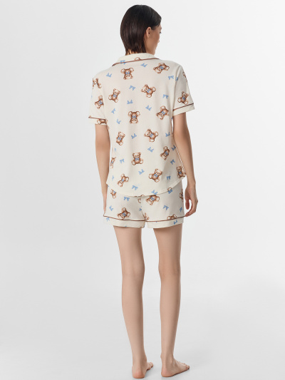 Рубашка, шорты Mark Formelle 592478/25-38954ПП-0 мишки_на_молочном1 - фото 2