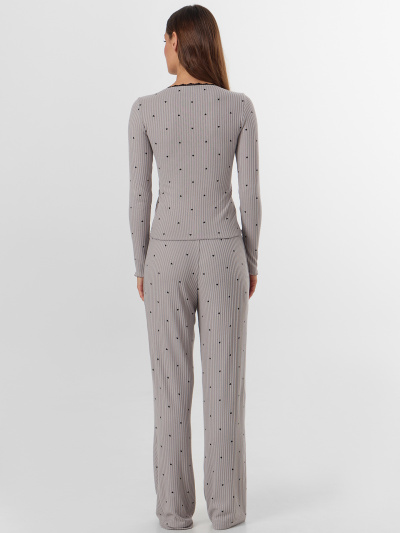 Брюки, джемпер Mark Formelle 592503/25-35025ПП-1 сердечки_на_сером - фото 5