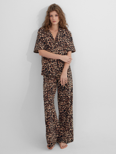 Брюки, рубашка Mark Formelle 592554/25-34625ПП-0 леопард_на_песочном - фото 1