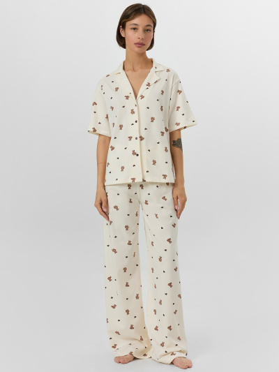 Брюки, рубашка Mark Formelle 592554/25-38160ПП-0 мишки_на_молочном - фото 2