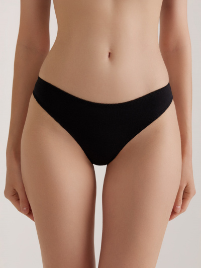 Трусы CONTE BASIC LACE LB 2207 black 22С-2182ТСП - фото 1