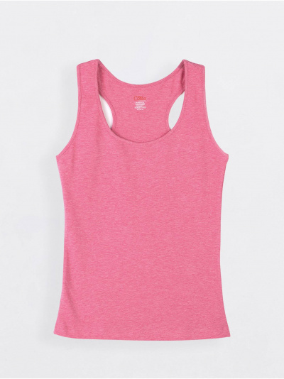 Майка CONTE BASIC LM 646 розовый меланж 16С-263ТСП - фото 4
