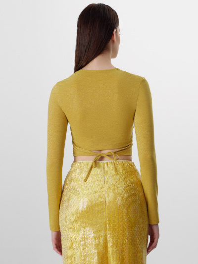 Джемпер Mark Formelle 122901/25-38289Ц-10 сотерн_с_люрексом_золото - фото 2