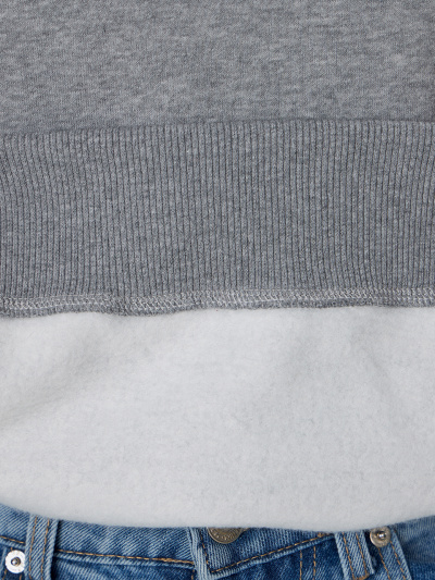 Свитшот Mark Formelle 302494/25-38206П-7П серый_меланж_4253_Е_печать_3_сл_на_пол_1сл_на_ПР_р - фото 4