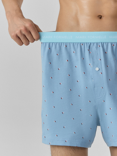 Трусы Mark Formelle 411222/25-4985П-0 узор_на_пыльно_голубом - фото 3