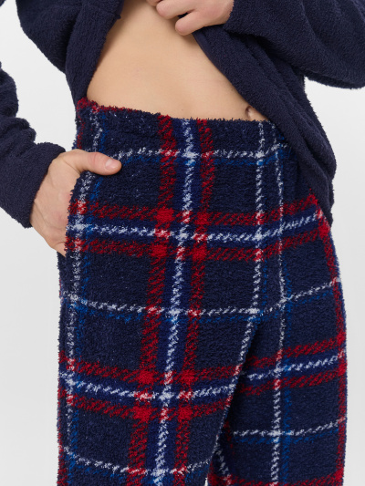 Брюки, джемпер Mark Formelle 591056/25-5111ПП-15 т.синий_красная_клетка_на_т.синем - фото 4