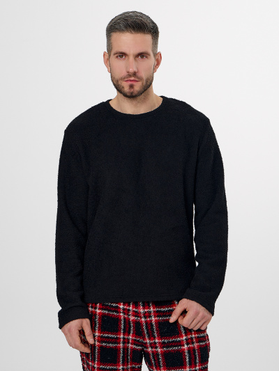 Брюки, джемпер Mark Formelle 591056/25-5111ПП-15 черный_красная_клетка_на_черном - фото 1