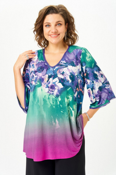 Блуза Svetlana-Style 5034 цветы - фото 1