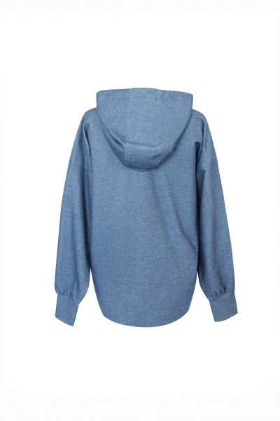 Джемпер с капюшоном, с карманом и длинными рукавами Alena Goretskaya A1650/9 - фото 3