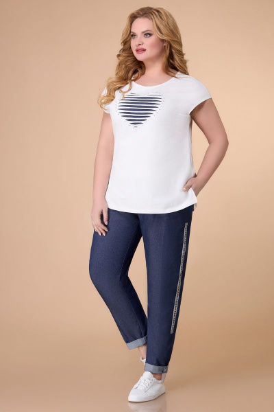 Брюки, куртка, туника Svetlana-Style 1569 темно-синий - фото 5