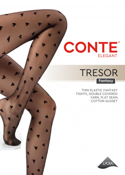 Колготки CONTE TRESOR nero 24С-85СП - фото 1