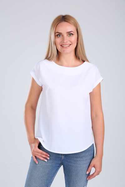 Блуза Modema м.202/7 белый - фото 1