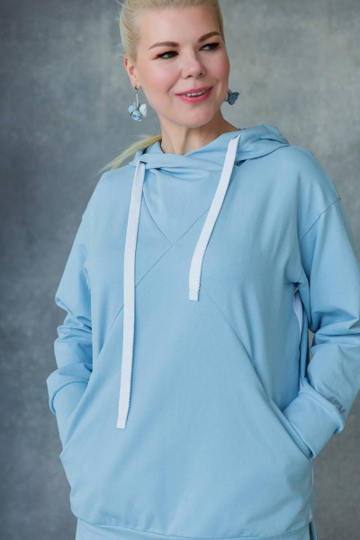 Брюки, худи ASV 2415 голубой - фото 7