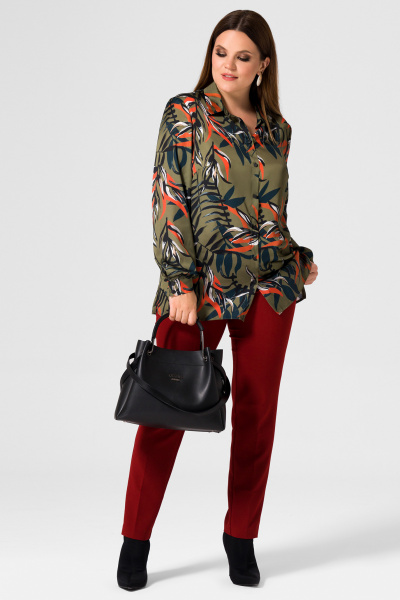 Блуза Панда 19940z мультиколор - фото 1