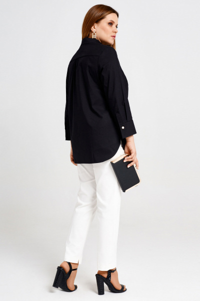 Блуза Панда 33340z черный - фото 4