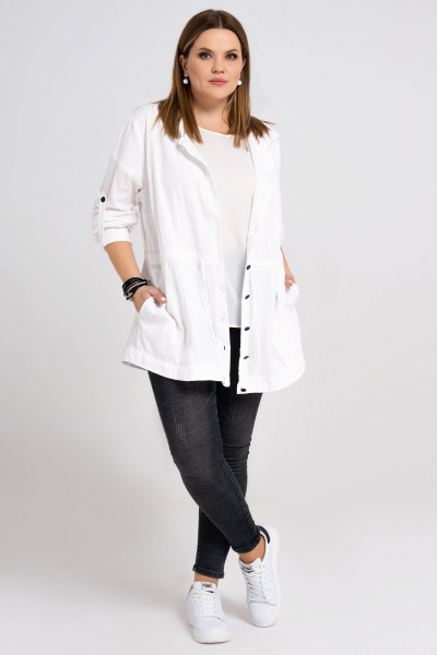 Рубашка Панда 34940z белый - фото 2