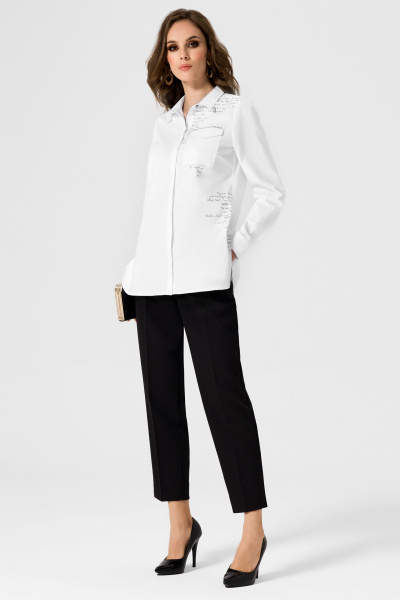 Блуза Панда 459241 белый - фото 1