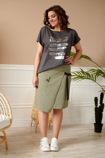 Футболка Rumoda 2030/1 графит - фото 4