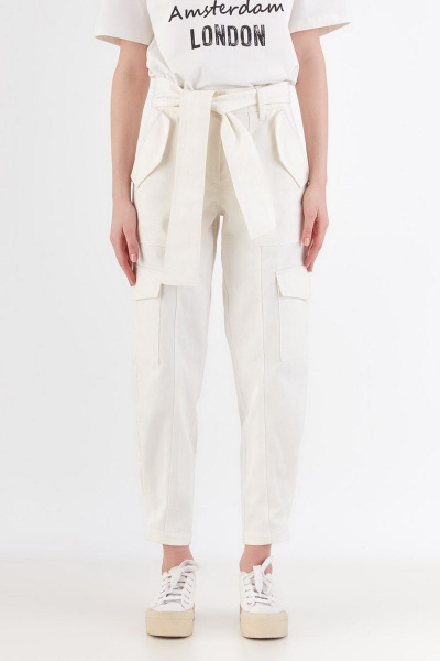 Брюки джоггеры из хлопка с накладными карманами Lakbi 52232 - фото 4